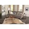 Alaterre Furniture Rivers Edge 36" Acacia Wood and Acrylic Coffee Table AWRE1320 - alternate 9